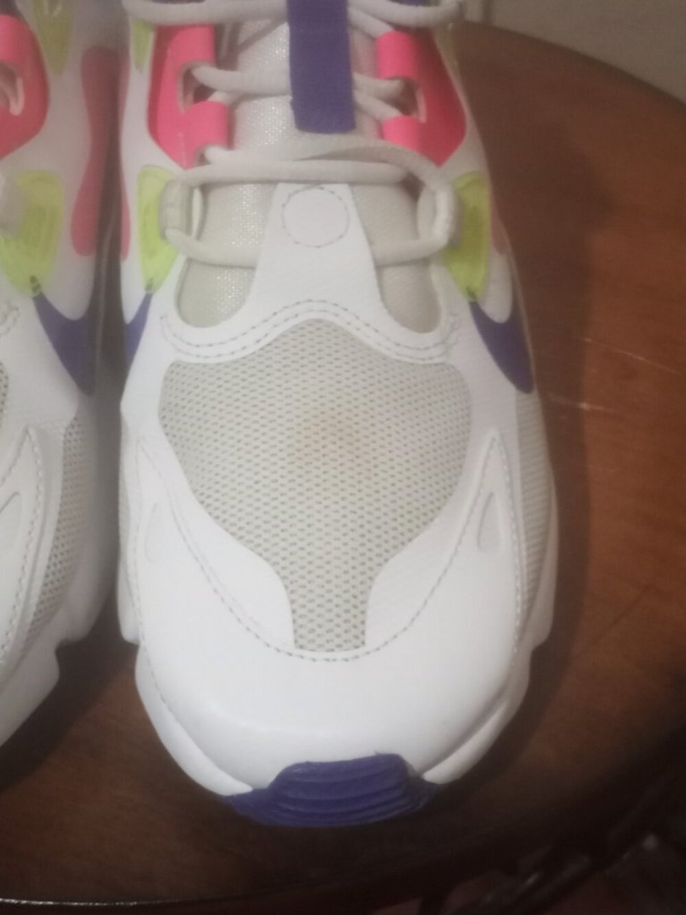 Nike Air Max Shoes Womens Size 6.5 White Multicolor Mesh Sneakers CZ0436-100 - Picture 13 of 15